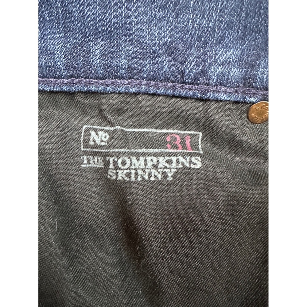 Polo Ralph Lauren Sullivan Slim Jeans Mens 31R Dark Wash Blue Denim Pants 31x30 - Picture 10 of 12